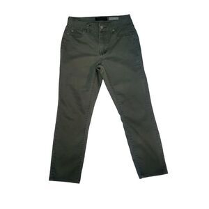 Aeropostale olive green high-waisted jegging